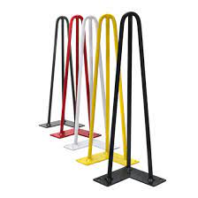 R 1,650 heavy duty stainless steel table. 70cm Hairpin Leg Anna