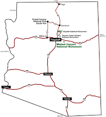 Walnut Canyon Trail Map Maps - Walnut Canyon National Monument (U.s. National Park Service)
