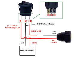 82 2113 toggle switch illuminated 30a 4 blade red. Pin On Moto