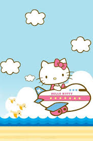 Kitty Plane Kitty Hello Kitty Wallpaper Hello Kitty