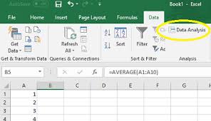 Data Analysis in Excel 2013