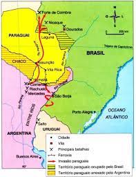 América do sul 1778 zatta original antigo mapa brasil argentina florida antilhas. Guerra Do Paraguai Causas Batalhas E Consequencias Cola Da Web
