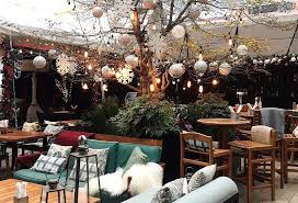Vancouver's temporary patio program is being extended into the winter months. Reflections At Rosewood Hotel Georgia Opens Winter Wonderland Patio