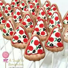 Birthday Cake Cake Pops Recipe Pizza Slice Cake Pops Pizza Birthday Cake Cake Pop Recipe Pizza Cookie Cake