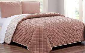 Check spelling or type a new query. Velvet Twin Blush Coverlet Set Bob S Discount Furniture