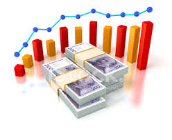 Financial Succes Norwegian Krone Bills And Progress Stock