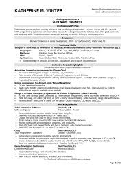 Technology in this industry changes quickly, so. Experienced Software Engineer Resume Sablon
