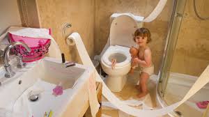 An overflowing toilet is beyond stressful, but so is paying for a plumber. How To Unclog The Toilet Yourself After Your Kid Flushes A Toy