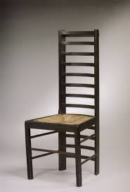Six Chairs Charles Rennie Mackintosh Design Alex Martin Manufacturer C 1903 Oak With Dark Sta Charles Rennie Mackintosh Designs Mackintosh Design Chair