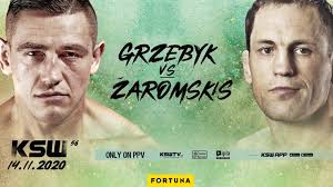 Ksw ceo martin lewandowski said the promotion is close to confirming our next card, and revealed a new signing to their fighter roster. Ksw 56 Andrzej Grzebyk Zmierzy Sie Z Mariusem Zaromskisem Polsat Sport
