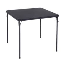 34 X 34 Folding Table Black Plastic Dev Group Folding Table Table Stylish Chairs