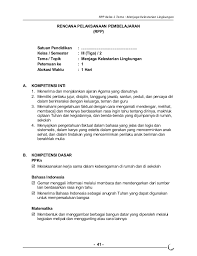 Check spelling or type a new query. 9 Rpp Sd Kelas 3 Semester 2 Menjaga Kelestarian Lingkung