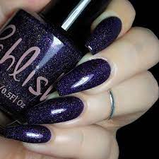 Pahlish Bespoke Batch Farewell Mortal Bus Boy Nail Polish Purple Polish Nails