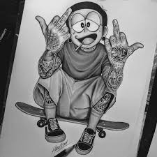 Sketsa gambar mewarnai kartun boboiboy halilintar terbaru. Handmad Art Design Salam Olahraga Nobita Doraemon Anime Manga Cartoon Japanesecartoon Tattoo Vans Skateboard Pencil Pencilonpaper Pencilsketch Pencildrawing Drawing Chicano Bali Facebook