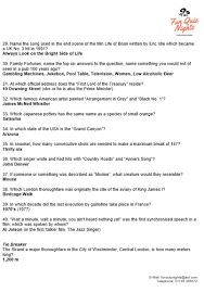 21+ arizona trivia questions with answers. London General Knowledge Quiz Questions And Answers Knowledgewalls