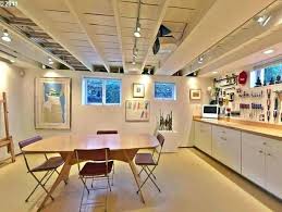 Exposed Ceiling Joist Lighting Basement Lights Amazing Best Exposed Basement Ceiling Ideas On U Basement Lighting Exposed Basement Ceiling Low Ceiling Basement