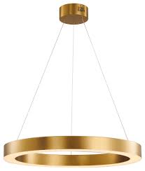 Halo Led Light Fixture Modern Pendant Lighting By Design Living