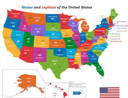 美国州名_美国50个州_美国各州名简称及首府