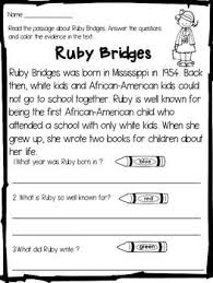 Anchor Text Ideas Anchortext In 2020 Reading Passages Close Reading Passages Ruby Bridges