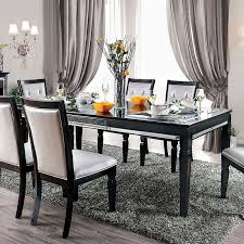 Get it as soon as fri, jul 9. Alena Dining Room Set Black By Furniture Of America Furniturepick