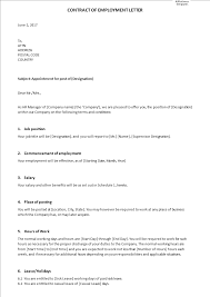 Here are a few sample of appointment letters to be provided to the employee, after he has cleared the interview and selected for the designated profile, whether the letter to appoint an employee for a particular designation or job is called a job appointment letter. é«˜çº§contract Of Employment Appointment Letter æ ·æœ¬æ–‡ä»¶åœ¨allbusinesstemplates Com
