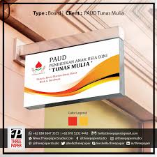 Name Boards Client Paud Tunas Mulia Pendidikan Surabaya