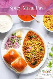 Instant Pot Misal Pav Recipe Pav Recipe Misal Pav Recipes Indian Breakfast