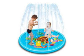Matelas Gonflable Generic Gonflable Splash Sprinkler Pad Pour Les Tout Petits Enfants Chiens Piscine Pour Bebe Kiddie 68 Pouces Darty