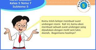Check spelling or type a new query. Kunci Balasan Buku Siswa Tema 7 Kelas 5 Subtema 3 Pembelajaran 5 Juragan Ilmu