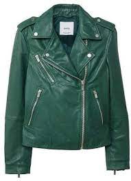 Mango Leather Biker Jacket Leather Jacket Green Leather Jacket Outfit Green Leather Jackets