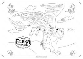 Princess Elena Of Avalor Jaquin Skylar Coloring Page Disney Princess Coloring Pages Princess Elena Of Avalor Princess Coloring Pages