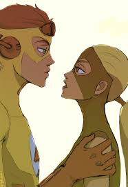 Young Justice Dc Comics Wally And Artemis Spitfire Fan Art Spitfire Young Justice Artemis Young Justice Young Justice