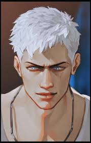 re!dante screenshot redraw, ft white hair