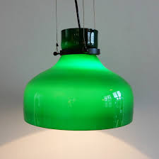 Free shipping* on all glass pendant lights. Vintage Green Colored Glass Pendant Lamp 60 S 70 S 91975