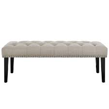 Home styles arts & crafts upholstered storage bench. Upholstered Rustic Bench Rustic Style Bedroom Design Ideas