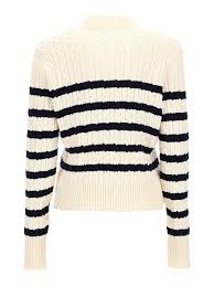 Which is the best color for a sweater? Crew Necks Moncler Striped Cable Knit Sweater 9c70600v9207043