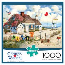 Buffalo puzzles come in a variety of piece counts that range from 300 to 4,000. Buffalo Games Charles Wysocki 1000 Piece Jigsaw Puzzle Assorted Items Meijer