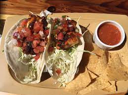 Pico de gallo,guacamole,sour cream and. Fish Taco Picture Of Sunnyside Restaurant Lodge Tahoe City Tripadvisor