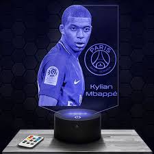 22 premier league players, including 7 from. Kylian Mbappe Psg 3d Led Lamp With A Base Of Your Choice Pictyourlamp