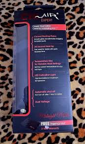 Chi Air Pro Expert Classic Tourmaline Ceramic Flat Iron Matte Black 1 New Chi Tourmaline Ceramic Flat Iron Flat Iron Ceramic Heater