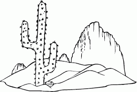 Download and print these desert coloring pages for free. Cactus In Desert Coloring Page Free Printable Coloring Pages For Kids