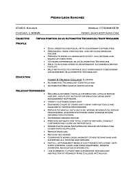 Visualcv online cv builder professional resume maker. Auto Technician Mechanic Cv May 2021