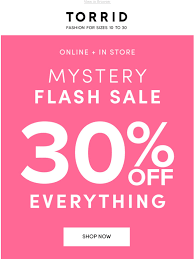 Customers could also use gift cards or coupon codes to get discounts on the payment page. Torrid Last Chance 50 Off Could Be Yours Milled