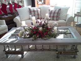 Holiday Idea For Coffee Table Christmas Coffee Table Decor Christmas Table Decorations Coffee Table Candle Decor