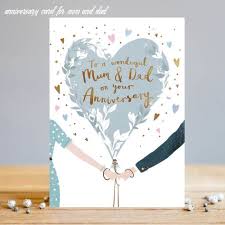 You can customise, edit, stamp the card. 10 Anniversary Card For Mom And Dad Anniversary Cards Anniversary Greeting Cards Happy Anniversary Cards