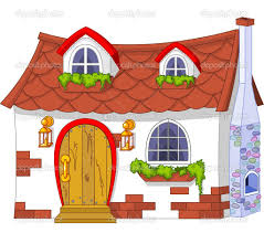 Vorlagen linienblätter grundschule häuschen / liniertes papier zum ausdrucken | liniertes papier, papier. Landlichen Hintergrund Mit Netten Kleinen Haus Cartoon Haus Illustration Naive Malerei