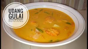 Tauco udang basah tahu tempe pedas masak rumahan selamat datang di resep masakan rumahan.chanel resep masakan. Resep Gulai Udang Gulai Udang Kentang Youtube