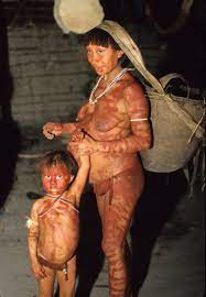 Yanomami Children of Eden: Pregnant Working Mother - Archival Pigment  limited edition of 12 museum quality prints Photography by Antonio Mari |  Saatchi Art