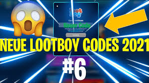 Linked to some other code, so may not work for some. Alle Neuen Lootboy Codes 2021 6 Youtube