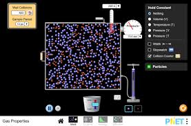 The corresponding worksheet is shown below and there is a an associated quiz. Gas Properties Ideal Gas Law Kinetic Molecular Theory Diffusion Phet Interactive Simulations